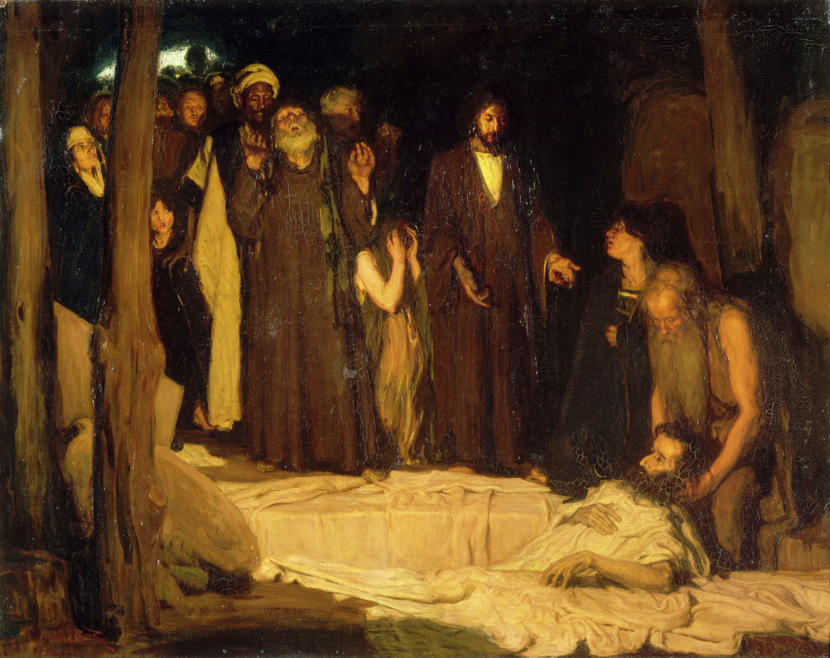 Resurrection of Lazarus - Henry Ossawa Tanner