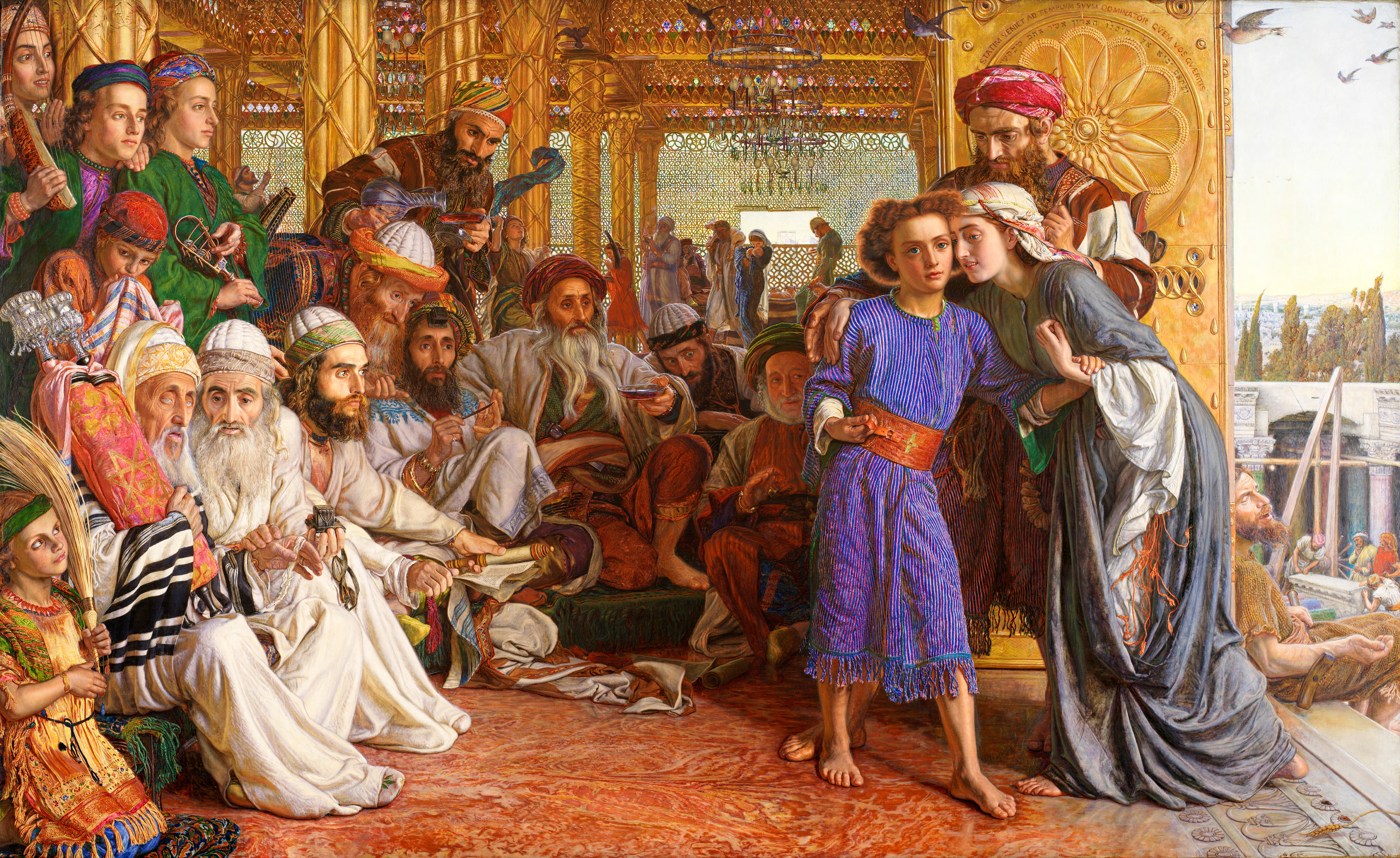 The Finding of the Saviour in the Temple - William Holman Hunt